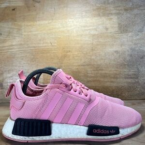 Adidas NMD R1 Boost Womens Size 7.5 (6.5Y) Running Shoes Sneakers Pink B42086